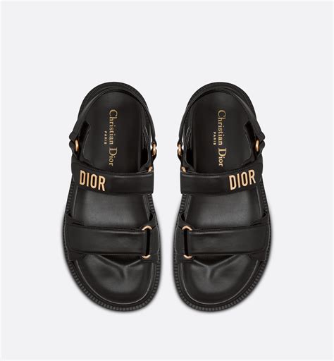 sandale cristian dior|Dior sandals women black.